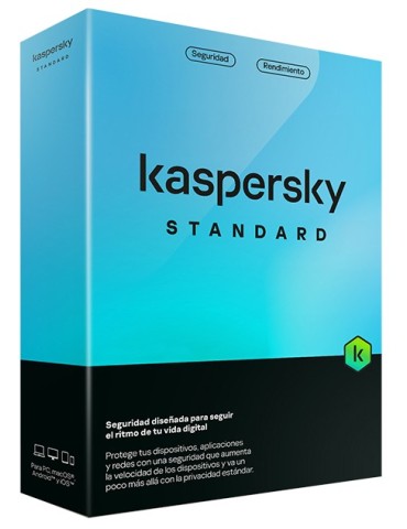 Antivirus Kaspersky standard 1 anno